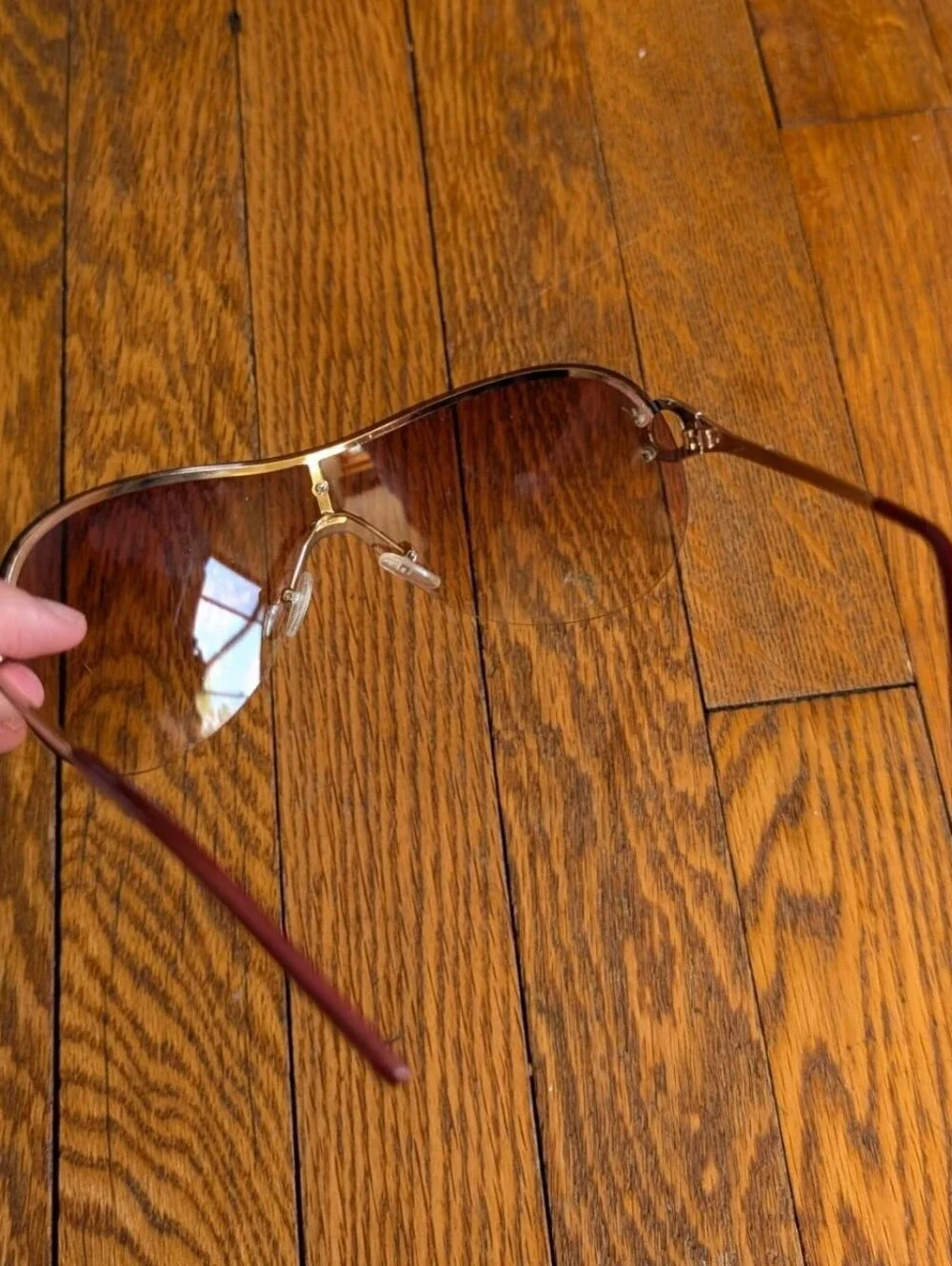 Vintage Y2k Shield Sunglasses Jones New York